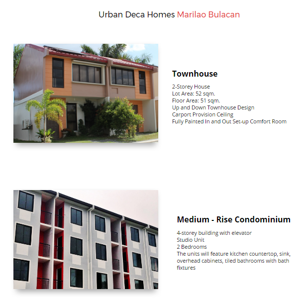 Urban Deca Homes Marilao Bulacan Condominium - 150 MacArthur Hwy